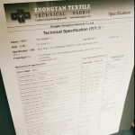 100% polyesteriä vastaava muisti jersey-kangas työntekijöille takki