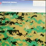 Digital woodland naamiointi painettu 1000d nylon vastaava Cordura vedenpitävä Oxford kangas