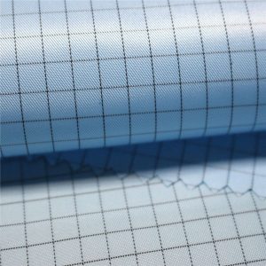 5mm stripe twill polyesteri antistaattinen kudottu kangas antistaattisiin vaatteisiin